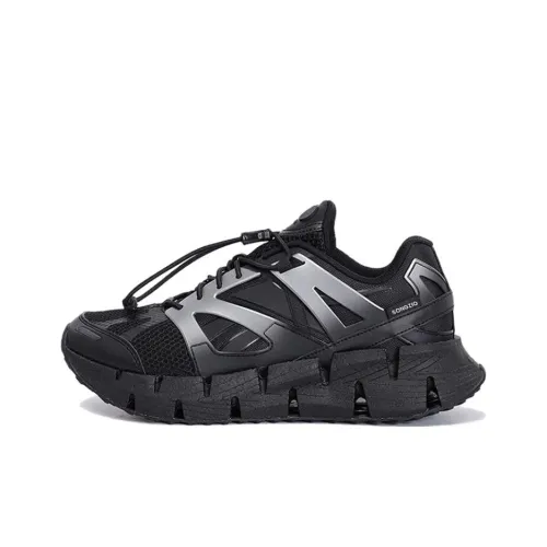 SONGZIO x Reebok Anti-Slip Wear-Resistant Low-Top Casual Running Shoes Unisex Black