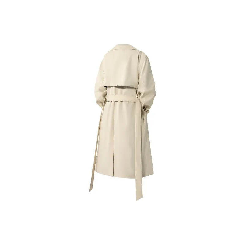 RED DRAGONFLY Trench Coat Unisex-1