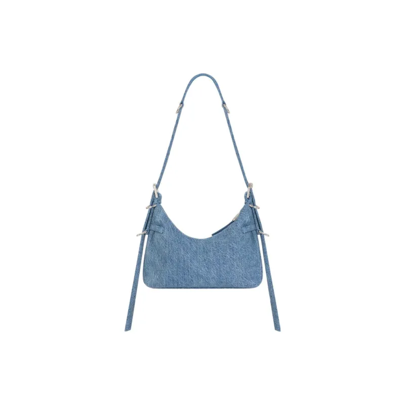 Givenchy Denim Portable Crossbody Bag Shoulder Bag Women's Medium Blue-3