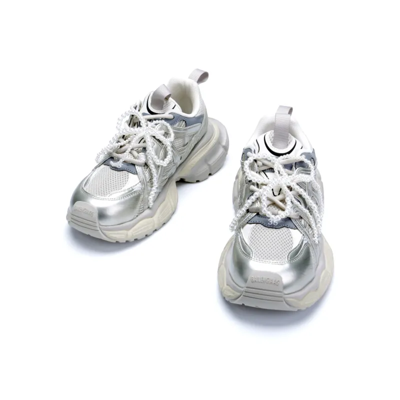 KUX Cushioned Slip-Resistant Breathable Low-Top Chunky Sneakers Women's-12