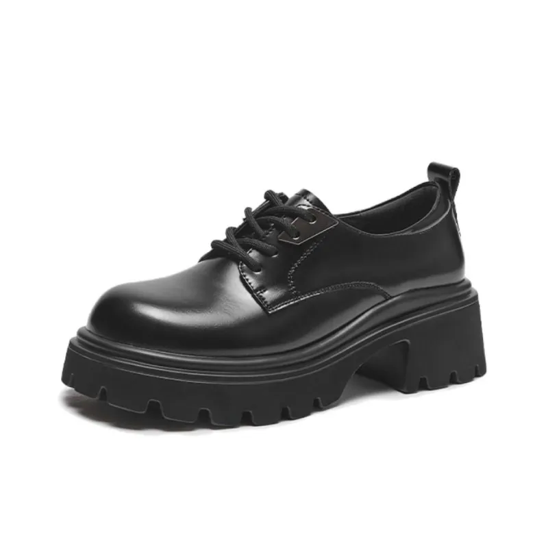 Hotwind Casual Single Shoes 6cm Women's Black-2