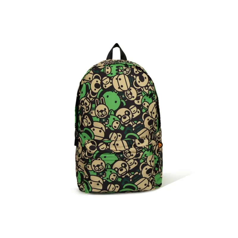 BABY MILO STORE BY A BATHING APE Polyester Backpack Regular Unisex Blue/Green-6