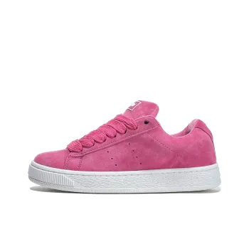 FERW Dragon Fruit Pink Coverage Anti-Slip Wear-Resistant Lightweight Breathable Low-Top Skateboard Shoes Unisex