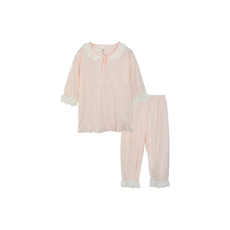 Red Beans At Home Pajama Set Women's-1