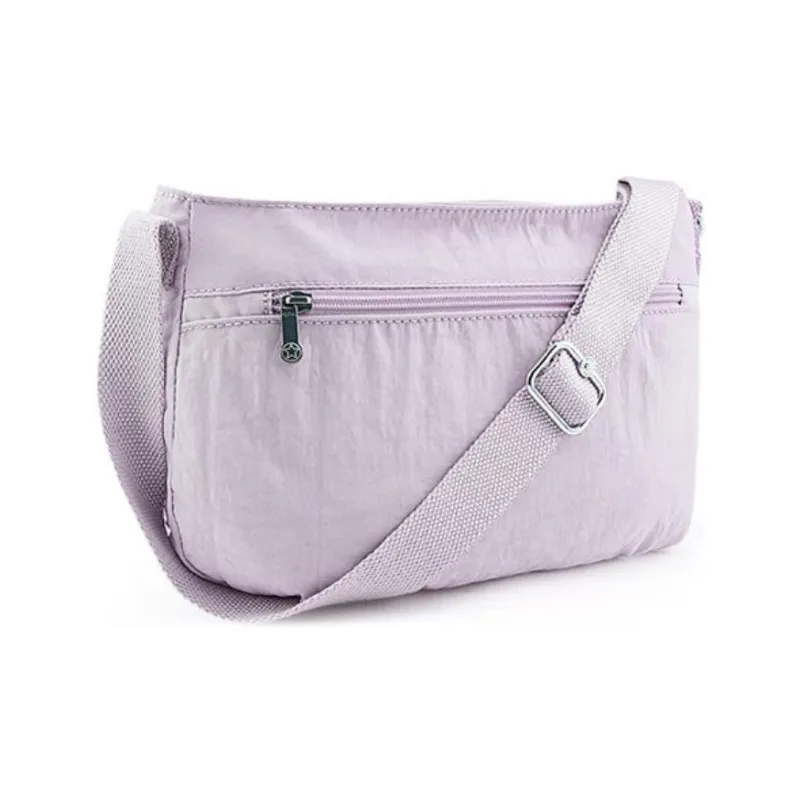 Kipling Polyamide Shoulder Bag, Crossbody Bag Small Size Women's Joyful Pink Purple-2