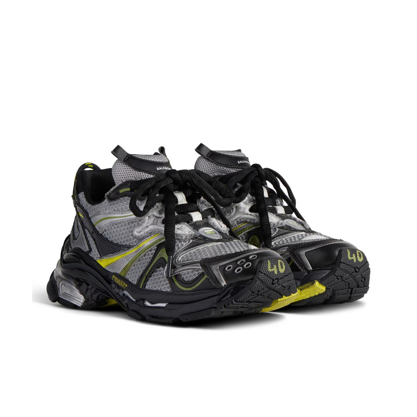 Balenciaga Runner 2 Lace-Up Sneakers - POIZON