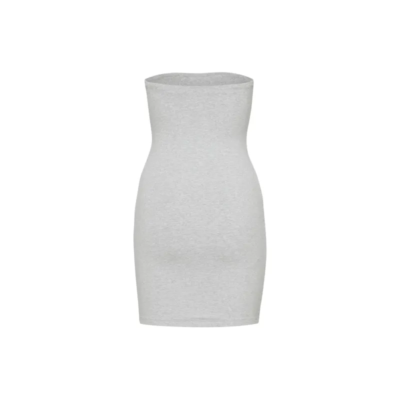 ARITZIA Tna Chill Virginia Mini Tube Dress Sleeveless Dress Women's Heather Chrome-1