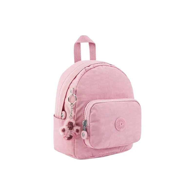 Kipling Polyamide With Nylon Backpack Small Size Women's Light Pink-1
