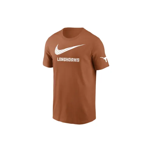 Nike College T-Shirts Men Burnt Orange