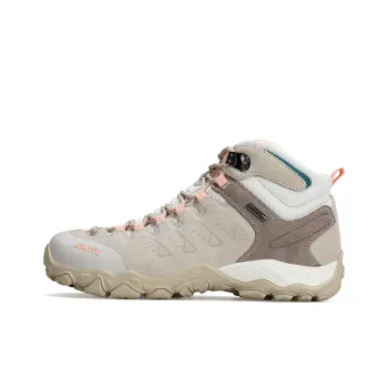 HUMTTO Cushioning, Slip Resistant, Supportive, And Resilient High Top Hiking Shoes Women's Beige