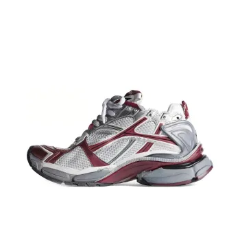 Balenciaga Runner Low Top Casual Shoes Women's Red