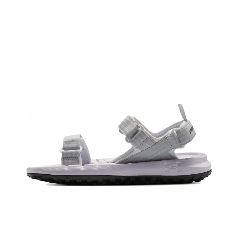 Under Armour Beach Sandals 'Grey Purple'-0