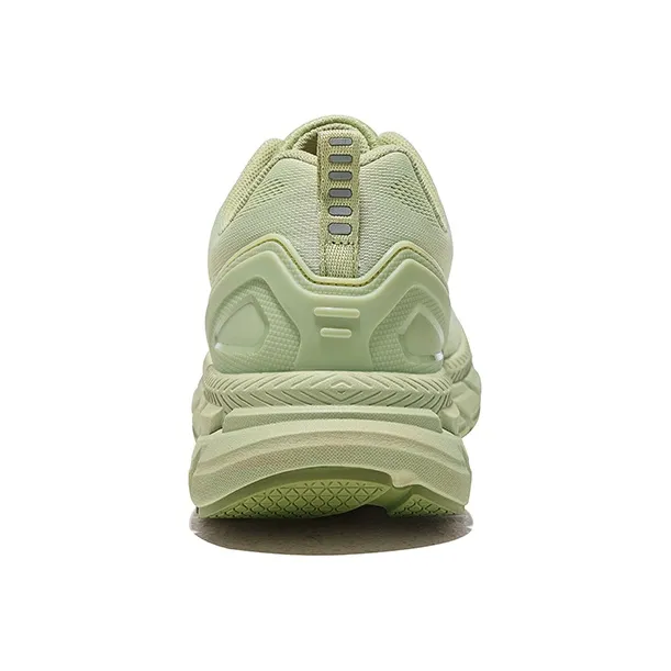 HOT POTATO Cushioned Wear Resistant Lightweight Breathable Low Top PO EVA Running Shoes Unisex Gray Green-3