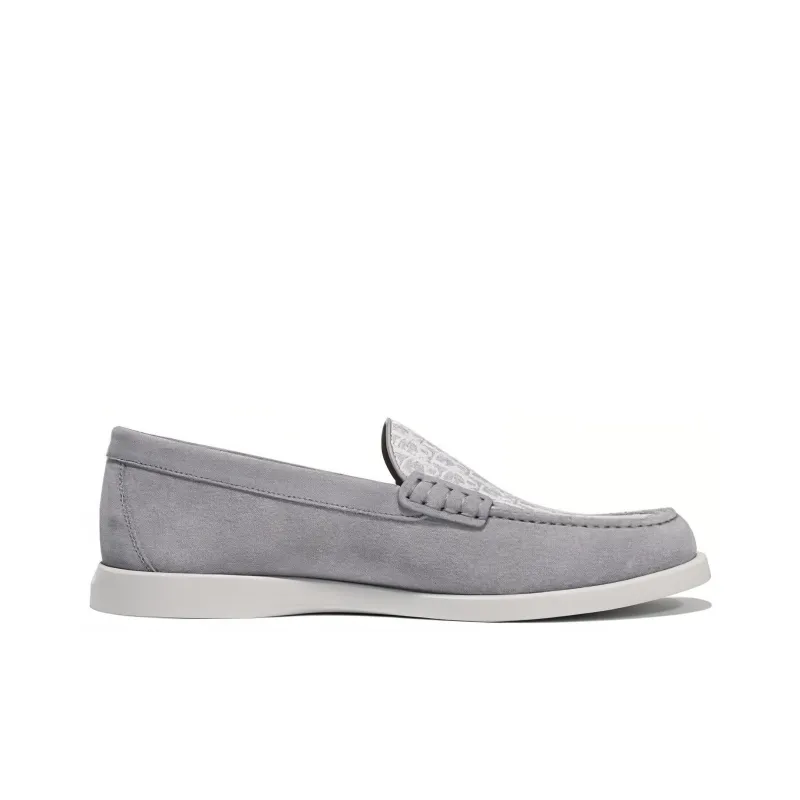 DIOR Granville Casual Loafers Shoes Men's Gray-1