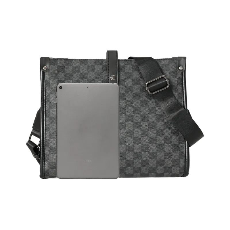 CARTELO PVC Crossbody Bag Men's Black-1