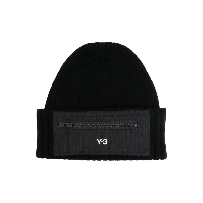 Y 3 Free Shipping With AdiClub Y 3 Patch Beanie-1