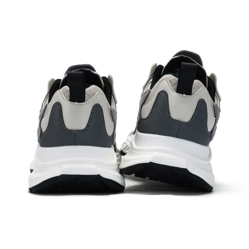 JEEP SPIRIT Cushioning, Abrasion Resistant, Breathable, Lightweight Low Top Outdoor Shoes Men's Time Gray-5