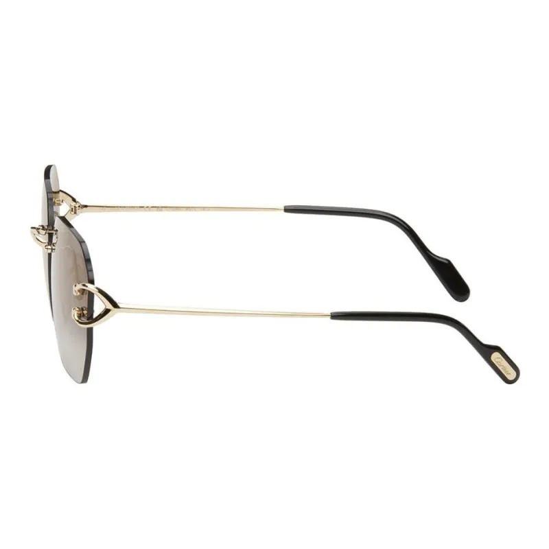 Cartier Signature C Rimless Sunglasses-1