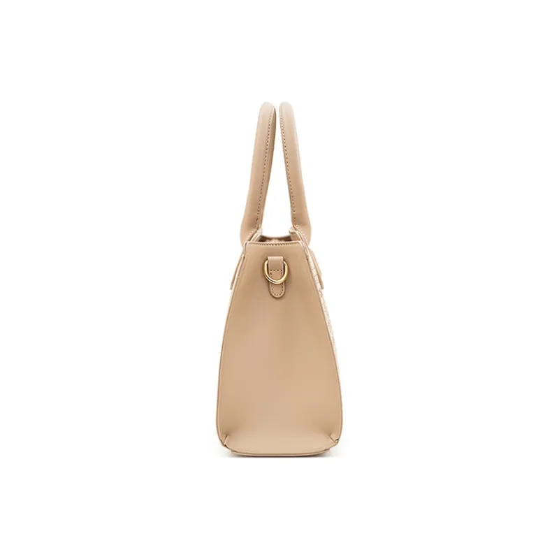 Vigno Synthetic Leather Shoulder Bag Crossbody Bag Handbag Regular Women's Apricot/Pink/Blue/Brown/Black-3