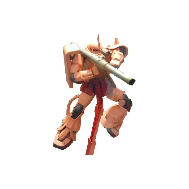 BANDAI Zaku MG Customized For Char, Red Zeta Gundam II Gundam Model Kits-1