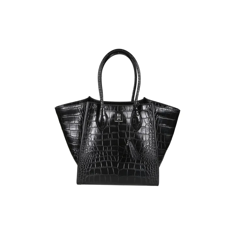 ERMANNO SCERVINO Embossed Top Handle Bag-0