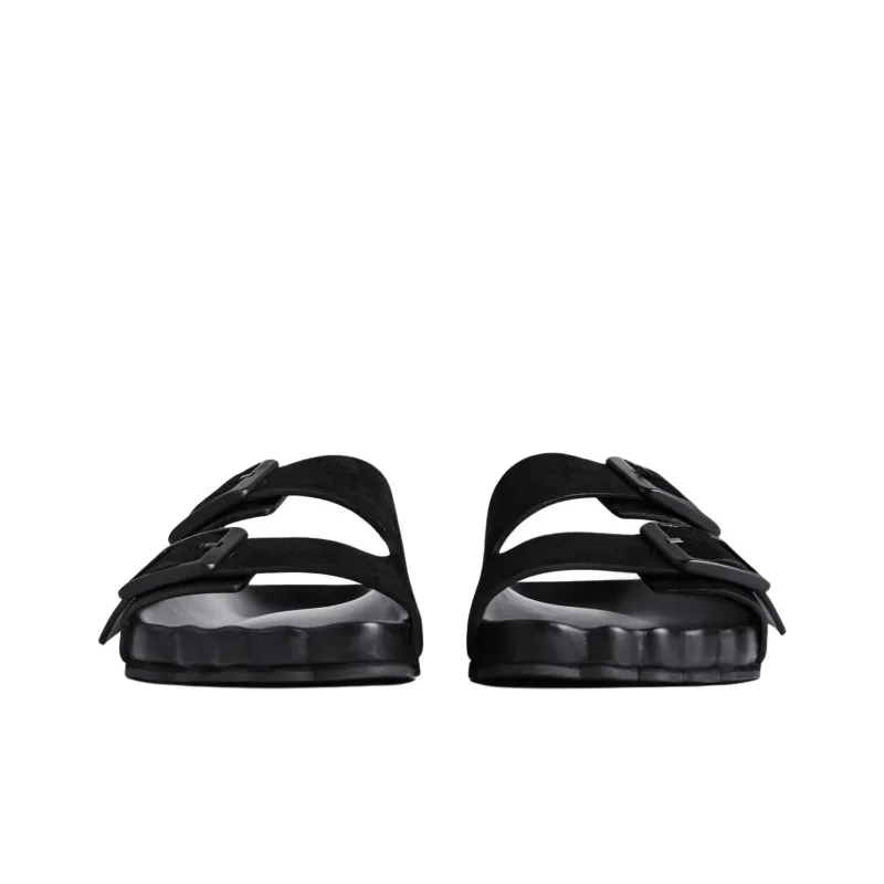 Balenciaga Sunday Slide Slippers Men's Black-3