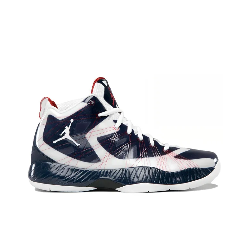 Jordan 2012 Lite White Gym Red Navy Blue-1