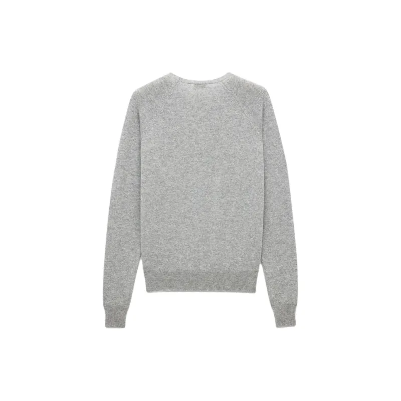 SAINT LAURENT Cassandre Crewneck Jumper-1