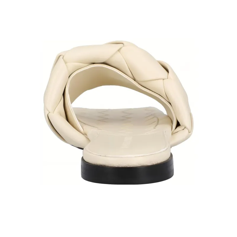 Bottega Veneta Lido Slide Slippers Women's White-3