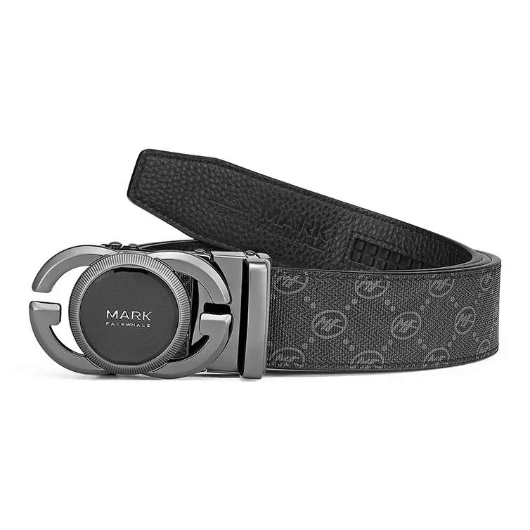 FAIRWHALE Cow Leather Belts Men's Width 3.5CM-22