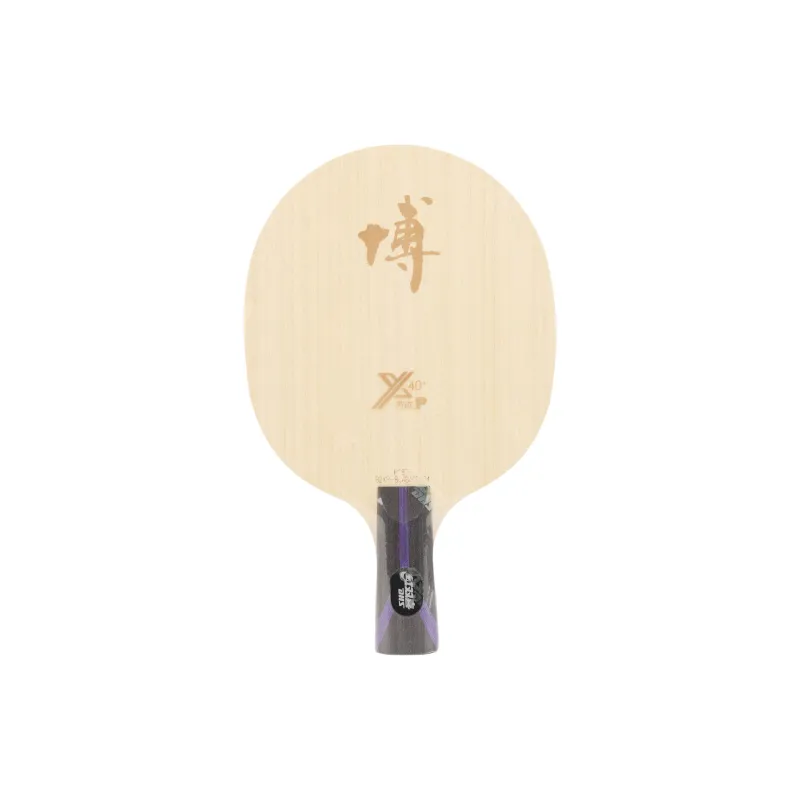 DHS Ping Pong Paddles Unisex Pure Wood Yellow-2