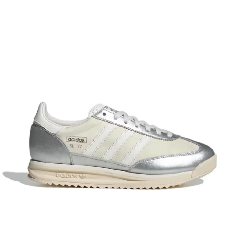 Adidas Sl 72 Rs Silver Metallic Cloud White-1