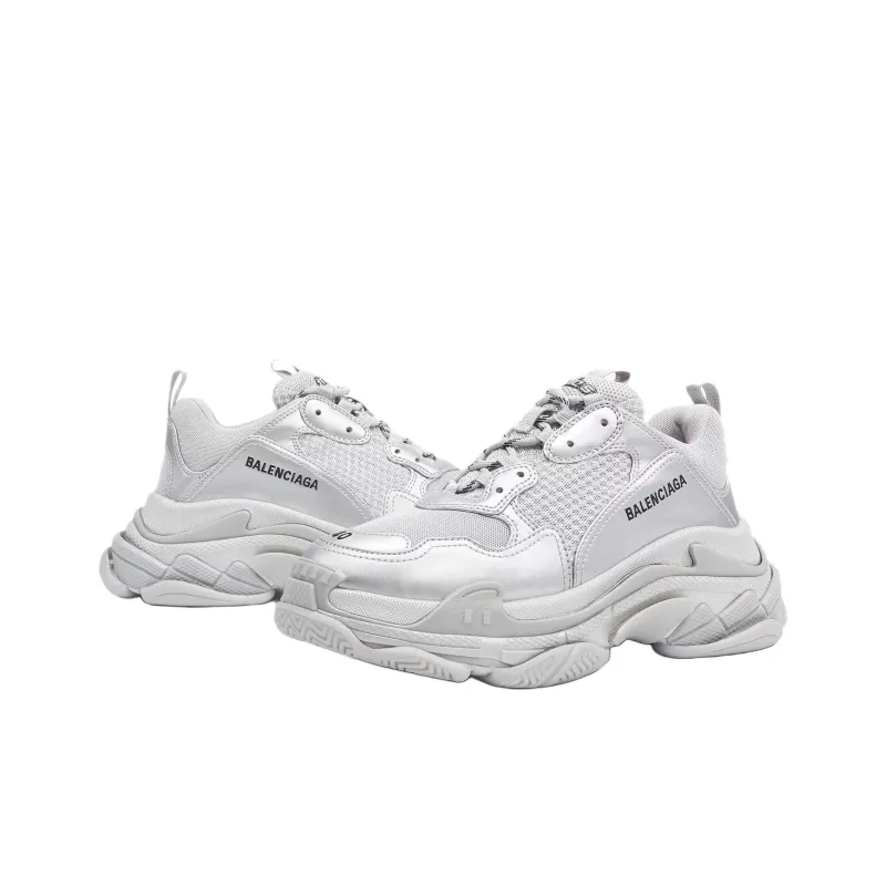 Balenciaga Triple S Silver-2