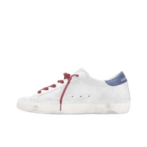 Golden Goose Super-Star Skateboard Shoes Women's Low-Top Silver