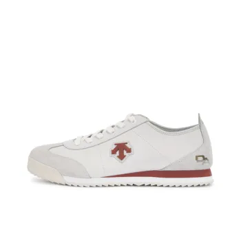 DESCENTE Sport Style CHRON LTR Anti Slip Wear Resistant Low Top Casual Shoes Women's White