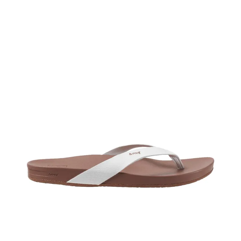REEF Abrasion-Resistant Flip Flops Women's White-1