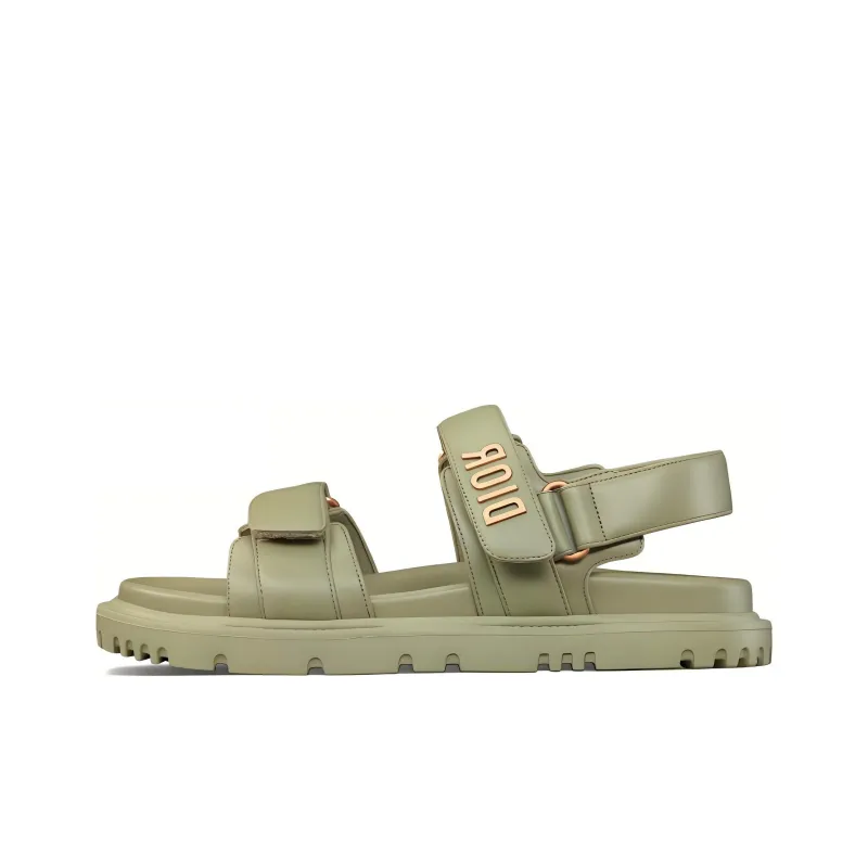 DIOR Women's DIORact Sandal 'Pastel Peyote Green'-0