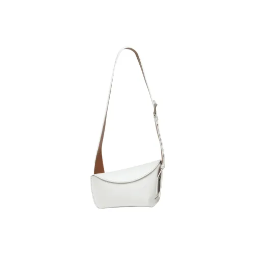 Alexander crocband Calfskin Crossbody Bag Shoulder Bag Women's Light Cognac