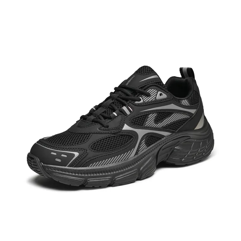 HOBIBEAR Breathable Slip-Resistant Low-Top Chunky Sneakers Unisex-9