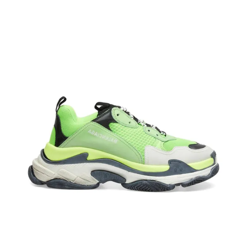 Balenciaga Triple S Sneakers 'Lime Green'-1