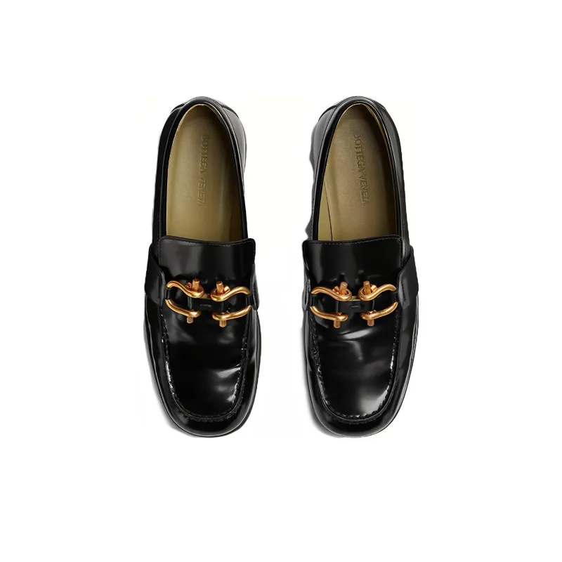 Bottega Veneta Square Toe Loafers Women's-2