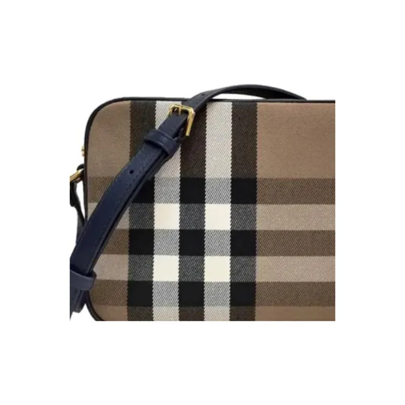Burberry Cow Leather Crossbody Bag, Shoulder Bag Unisex Birch Brown-7