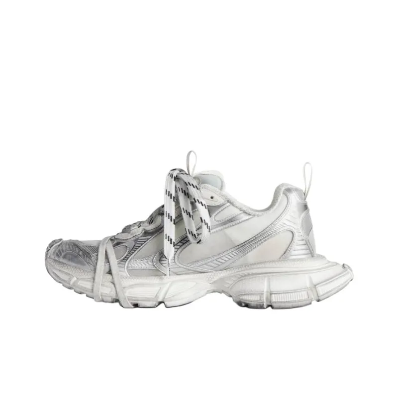 Balenciaga 3XL White Silver Summer Mesh-0