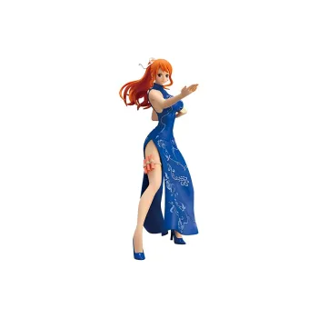 BANPRESTO Nami Glass Factory One Piece Sparkling Charm Scale Figures 22cm