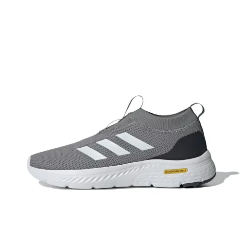 Adidas CLOUDFORM MOVE Anti Slip Wear Resistant Low Top Casual Shoes Men's Gray White Black