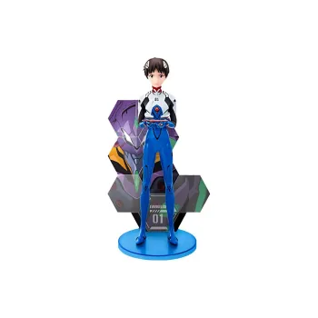 BANPRESTO Shinji Ikari Glass Factory Ichiban Kuji Neon Genesis Evangelion Scale Figures 21cm