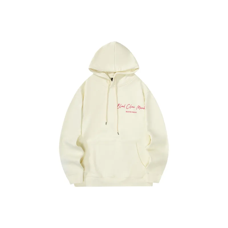 Suamoment Sweatshirt Spring Fall American Vintage Casual Loose Fit Hoodie Unisex-3