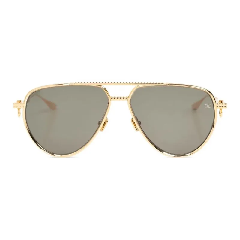 Valentino Aviator Sunglasses-0