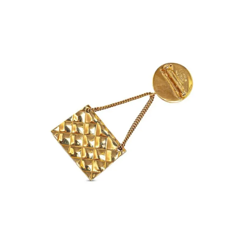 CHANEL 1998 Classic Flap Clip on Earrings-1