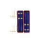 Gold Sleeves with Spikes [Hook Size 4+Thread 0.6/0.6] Total 40 Pairs